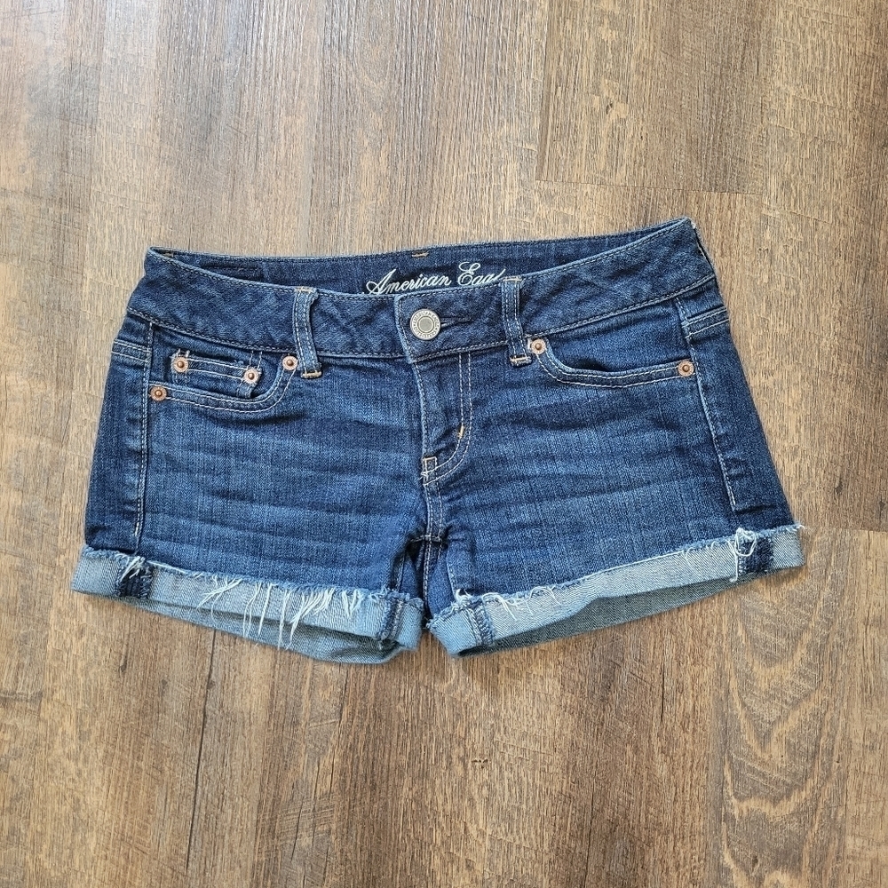 American Eagle Outfitters Stretch Jean Shorts Size 00